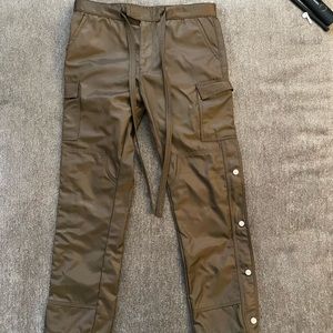 MNML side button cargo pants